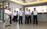 天津市濱海新區(qū)副區(qū)長(zhǎng)蔡云鵬一行訪問(wèn)天友綠色設(shè)計(jì)中心